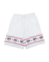 Chiara Ferragni Babies'  Toddler Girl Shorts & Bermuda Shorts White Size 6 Cotton, Elastane