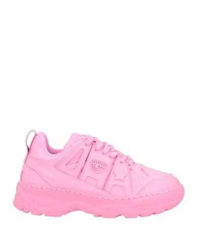 Chiara Ferragni Babies'  Toddler Girl Sneakers Pink Size 9.5c Soft Leather