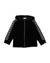 Chiara Ferragni Babies'  Toddler Girl Sweatshirt Black Size 6 Polyester, Elastane