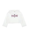Chiara Ferragni Babies'  Toddler Girl Sweatshirt Ivory Size 6 Cotton, Elastane In White