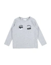Chiara Ferragni Toddler Girl T-shirt Light Grey Size 7 Cotton, Elastane In Grey