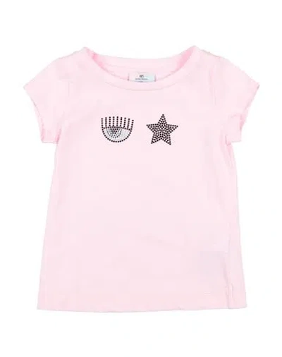 Chiara Ferragni Babies'  Toddler Girl T-shirt Pink Size 4 Cotton