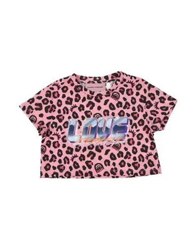 Chiara Ferragni Babies'  Toddler Girl T-shirt Pink Size 7 Cotton