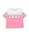 Chiara Ferragni Babies'  Toddler Girl T-shirt Pink Size 7 Cotton