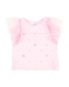 Chiara Ferragni Babies'  Toddler Girl T-shirt Pink Size 6 Cotton, Elastane, Polyamide