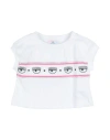 Chiara Ferragni Babies'  Toddler Girl T-shirt White Size 4 Cotton