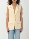 Chiara Ferragni Uniform Dart Detailed Waistcoat  In White