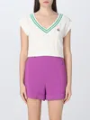 Chiara Ferragni Waistcoat  Woman In Yellow Cream
