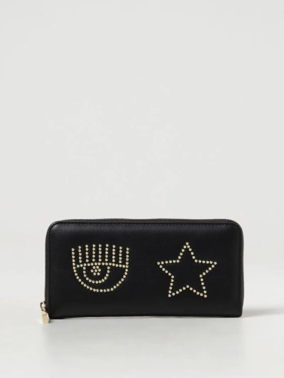 Chiara Ferragni Wallet  Woman Color Black