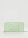 Chiara Ferragni Wallet  Woman Color Green