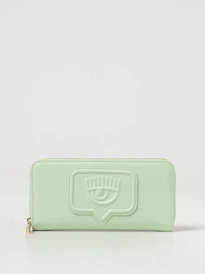 Chiara Ferragni Wallet  Woman Colour Green