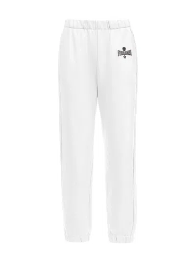 Chiara Ferragni White Casual Trousers