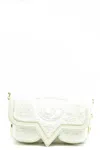 Chiara Ferragni White Shoulder Bag In White
