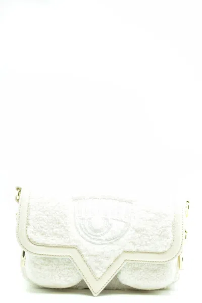 Chiara Ferragni White Shoulder Bag