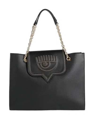 Chiara Ferragni Woman Handbag Black Size - Polyurethane