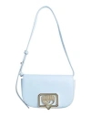 Chiara Ferragni Woman Handbag Light Blue Size - Polyurethane Resin