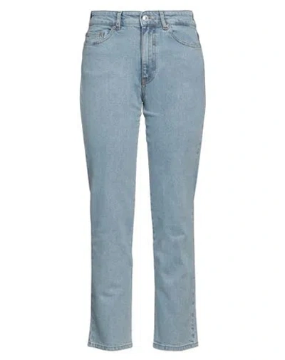 Chiara Ferragni Woman Jeans Blue Size 24 Cotton, Elastane