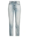 Chiara Ferragni Woman Denim Pants Blue Size 28 Cotton In Blue