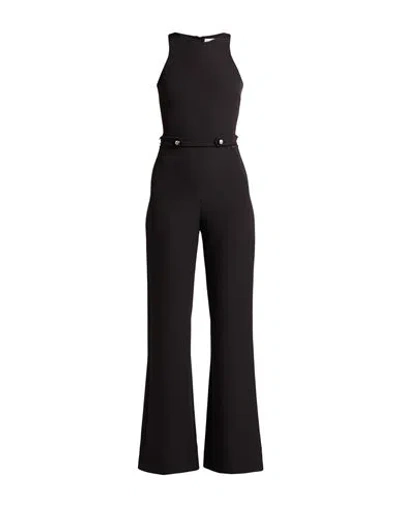 Chiara Ferragni Woman Jumpsuit Black Size 6 Polyester, Elastane