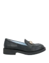 Chiara Ferragni Woman Loafers Black Size 8 Leather In Black