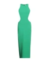 Chiara Ferragni Woman Maxi Dress Green Size 6 Polyester, Elastane