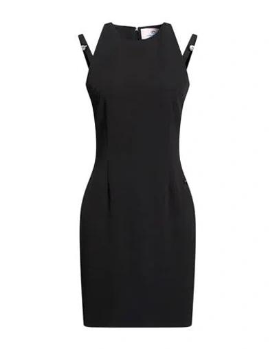 Chiara Ferragni Woman Mini Dress Black Size 6 Polyester, Elastane