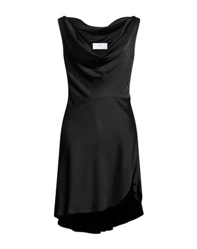 Chiara Ferragni Woman Mini Dress Black Size 6 Viscose