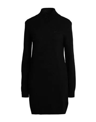 Chiara Ferragni Woman Mini Dress Black Size L Wool, Viscose, Polyamide, Cashmere