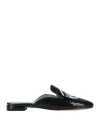 Chiara Ferragni Woman Mules & Clogs Black Size 7 Textile Fibers