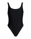 Chiara Ferragni Woman One-piece Swimsuit Black Size M Polyamide, Elastane