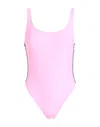 Chiara Ferragni One-piece Swimsuits In Pink