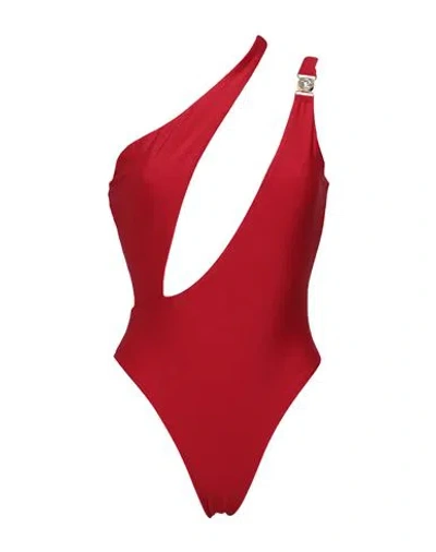 Chiara Ferragni Woman One-piece Swimsuit Red Size M Polyamide, Elastane