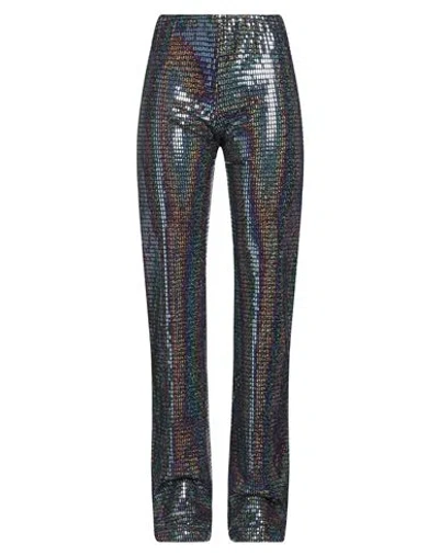 Chiara Ferragni Mirror Party Trousers In Negro