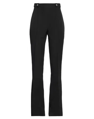 Chiara Ferragni Woman Pants Black Size 8 Polyester, Elastane