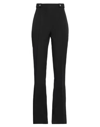 Chiara Ferragni Woman Pants Black Size 6 Polyester, Elastane