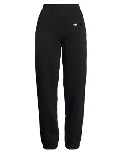 Chiara Ferragni Woman Pants Black Size S Cotton