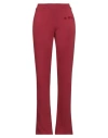 Chiara Ferragni Woman Pants Brick Red Size L Cotton In Red