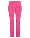 Chiara Ferragni Woman Pants Fuchsia Size L Cotton, Polyamide In Pink