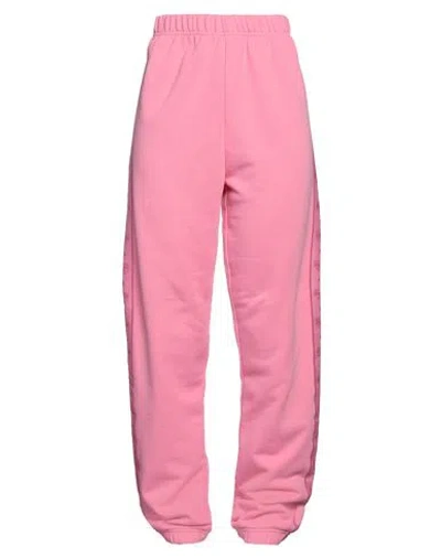 Chiara Ferragni Woman Pants Pink Size M Cotton