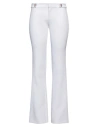Chiara Ferragni Woman Pants White Size 4 Polyester, Elastane In White