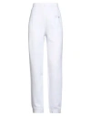 Chiara Ferragni Woman Pants White Size L Cotton In White