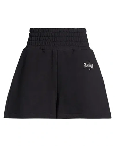 Chiara Ferragni Woman Shorts & Bermuda Shorts Black Size M Cotton