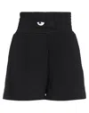 Chiara Ferragni Woman Shorts & Bermuda Shorts Black Size Xs Cotton In Black