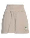 Chiara Ferragni Woman Shorts & Bermuda Shorts Light Brown Size Xs Cotton In Beige