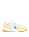Chiara Ferragni Woman Sneakers Off White Size 12 Soft Leather In Off White