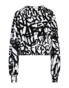 Chiara Ferragni Woman Sweatshirt Black Size M Cotton