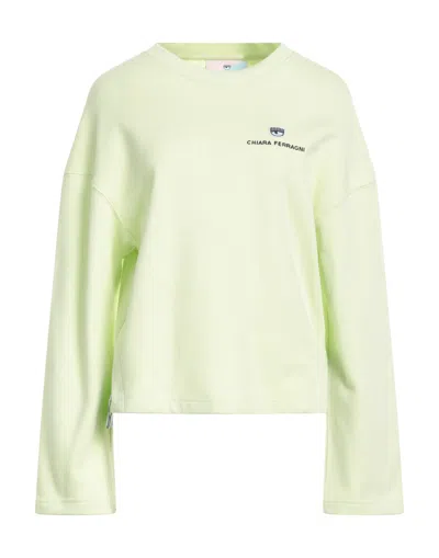 Chiara Ferragni Sweatshirts In Green