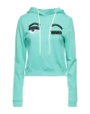 Chiara Ferragni Woman Sweatshirt Light Green Size S Cotton In Green