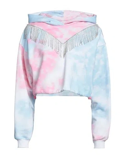Chiara Ferragni Woman Sweatshirt Pink Size M Cotton, Elastane