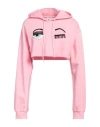 Chiara Ferragni Woman Sweatshirt Pink Size S Cotton